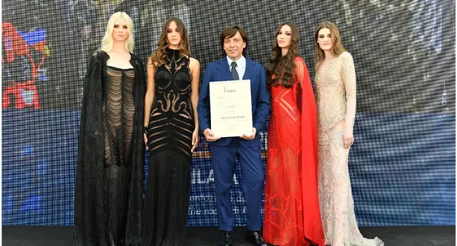 Anton Giulio Grande viene insignito del titolo di Cavaliere al Merito dell’Imprenditoria Italiana