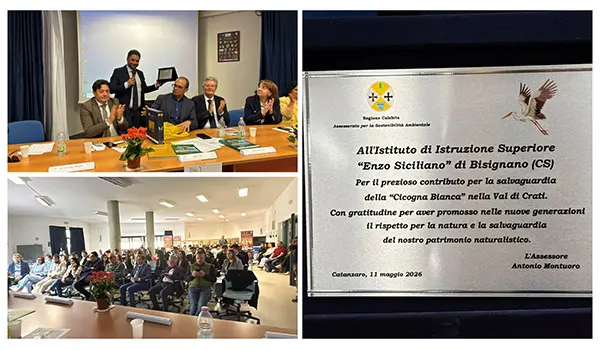 Biodiversità e tutela della Cicogna bianca in Calabria, l’impegno dell’assessore Antonio Montuoro a Bisignano