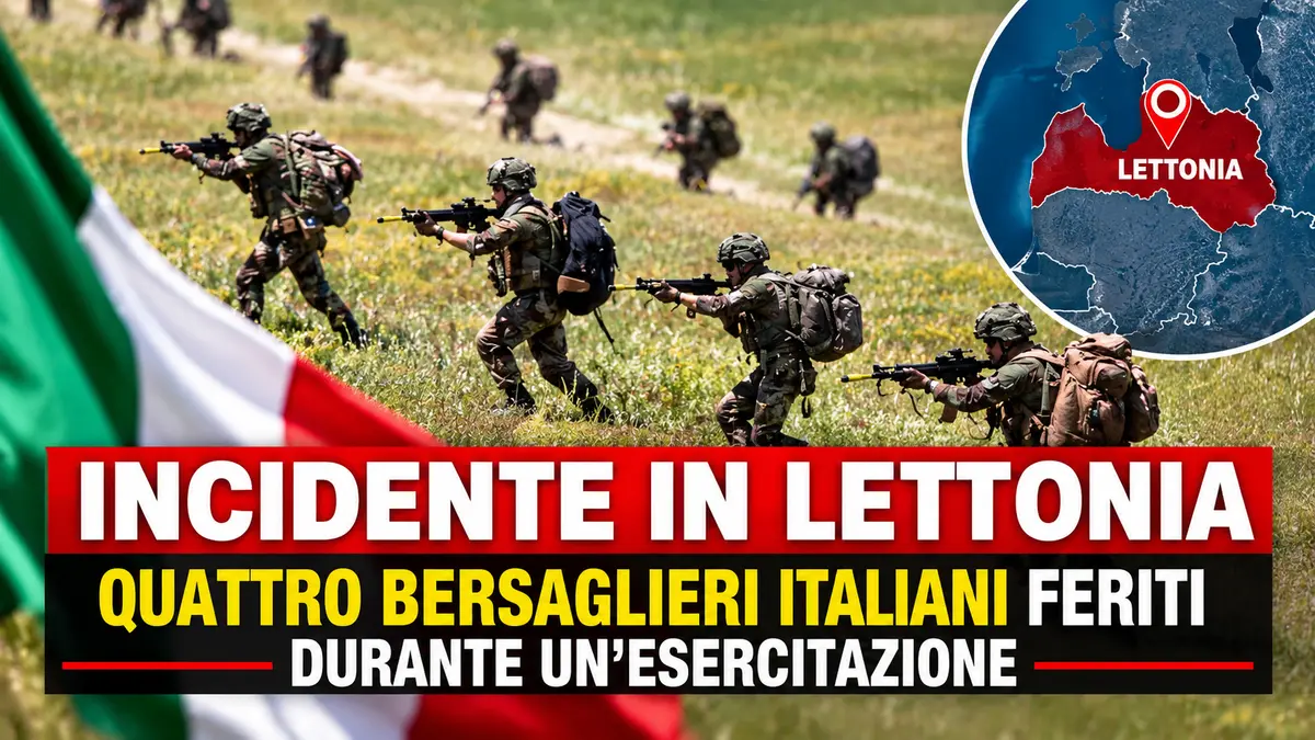 Incidente in Lettonia: quattro bersaglieri italiani feriti durante un'esercitazione