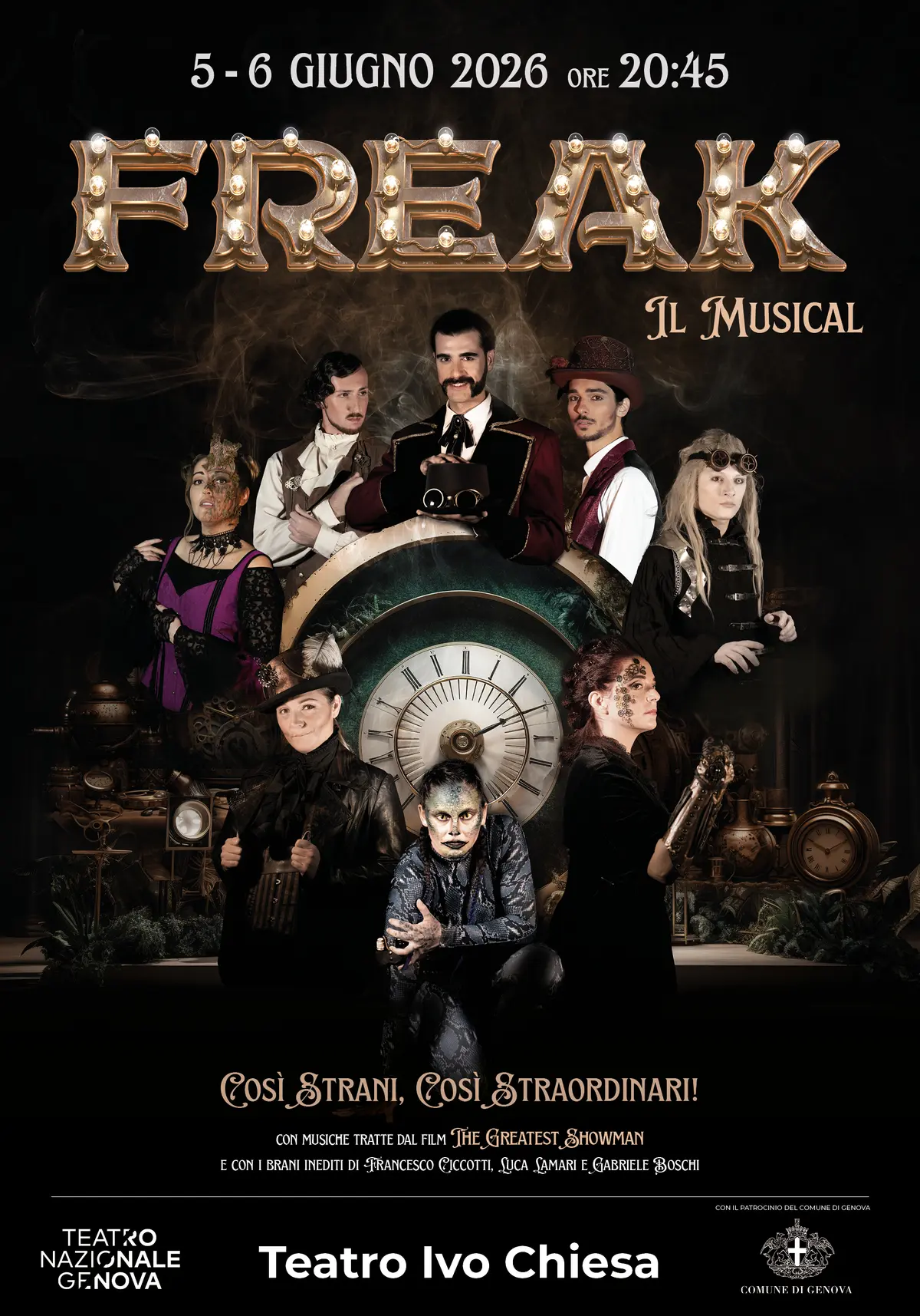 Freak il Musical, a Genova il 5 e 6 giugno