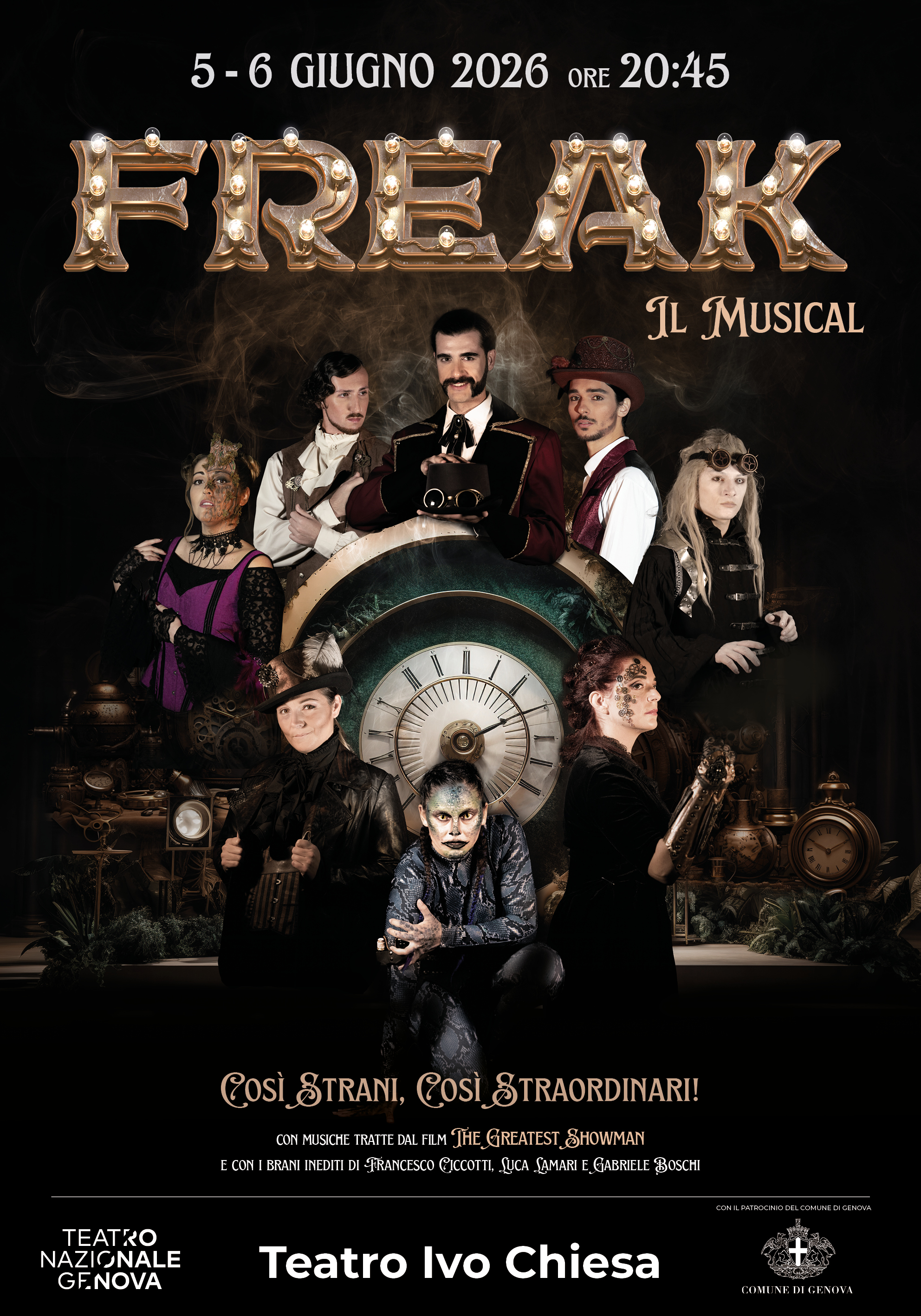 Freak il Musical, a Genova il 5 e 6 giugno
