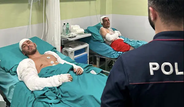 Roma, eroi tra le fiamme: Francesco e Marco, poliziotti ustionati nello scoppio del distributore. “Lo rifaremmo”