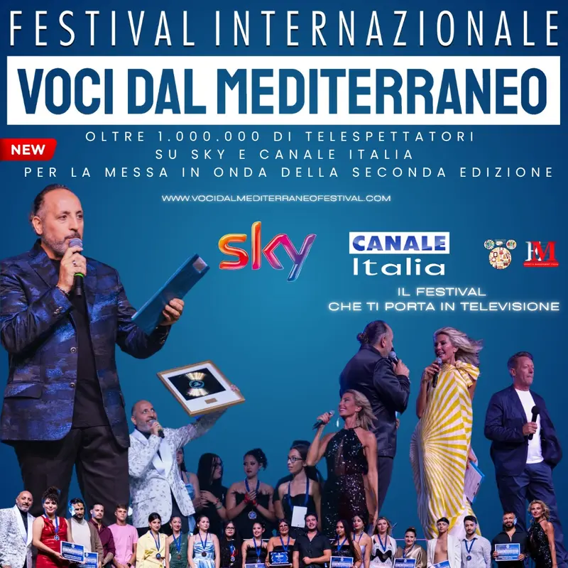 Conferenza stampa di presentazione della 3ª edizione del Festival Internazionale della Canzone Italiana "Voci dal Mediterraneo"