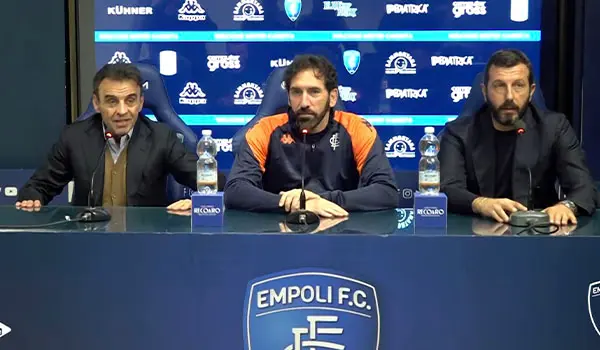 Calcio Serie B. Empoli, mister Caserta si presenta. Video