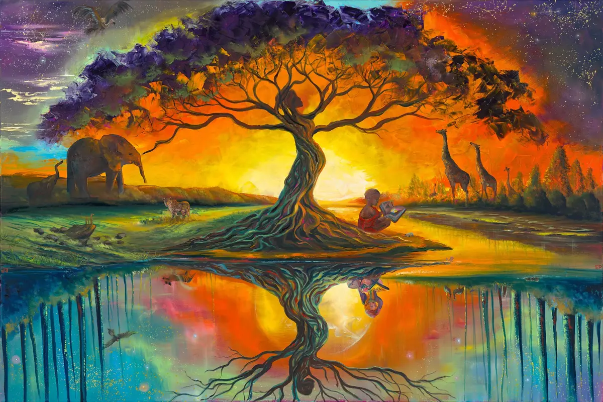 Arte e solidarietà, all’asta “Villages of life” di Eleonora Pulcini.  I proventi finanzieranno la costruzione di scuole in Africa