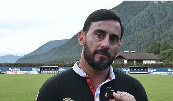 Napoli-Catanzaro 2-1: le parole di mister Aquilani al termine del ritiro in Trentino