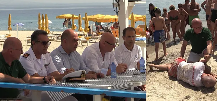 Soverato con il sindaco Vacca per la giornata Mondiale della Prevenzione dell’Annegamento