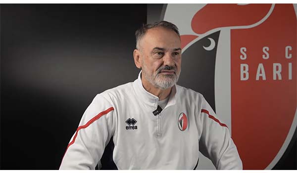 Serie B, Bari – Vivarini: “Sono qui per chiudere un cerchio