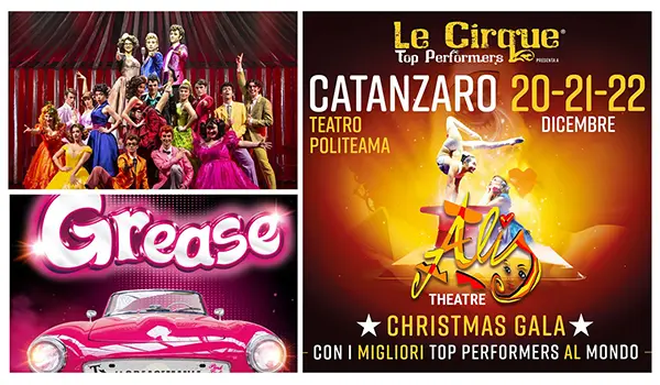 “Fatti di Musica 2024” si chiude al Politeama di Catanzaro con il Musical Grease e le Cirque Top Performers