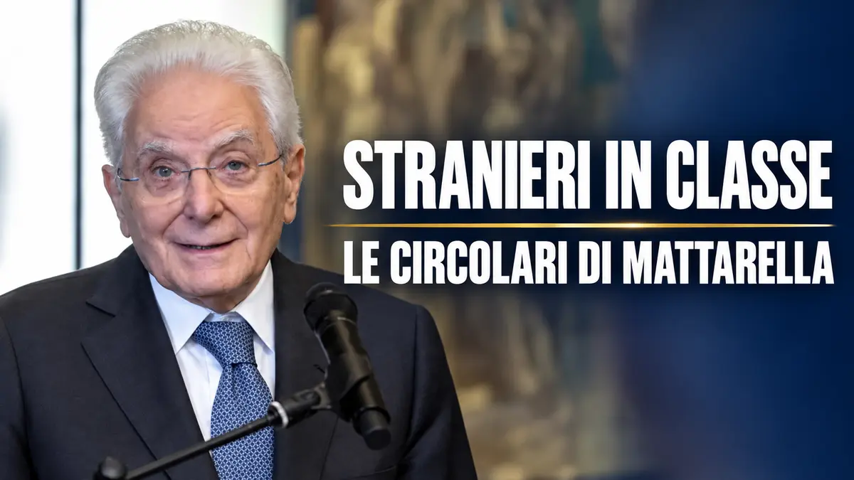 Alunni stranieri nelle classi, cosa stabilivano davvero le circolari firmate da Mattarella