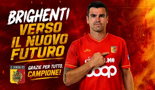 Brighenti verso l’addio al Catanzaro: il difensore potrebbe lasciare per motivi personali