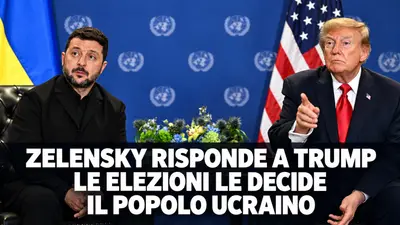 Zelensky risponde a Trump: le elezioni ucraine le decide il popolo, non gli Stati Uniti
