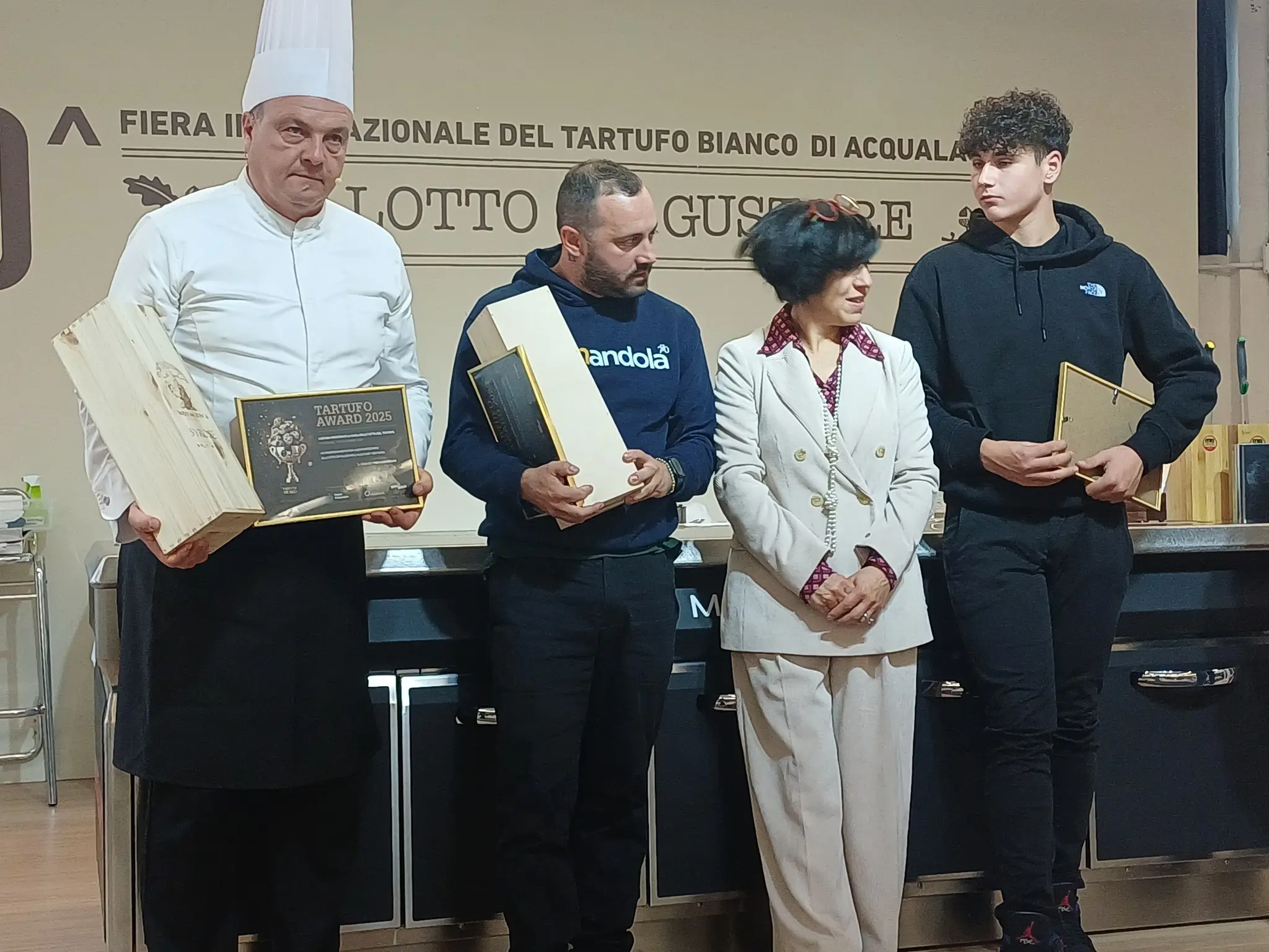 Il tartufo bianco del Molise considerato il miglior tartufo della 60^ edizione della Fiera Internazionale di Acqualagna