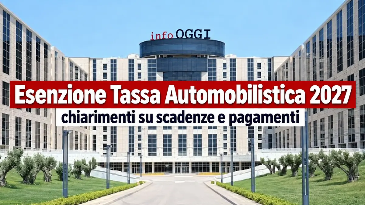 Esenzione Tassa Automobilistica 2027: chiarimenti su scadenze e pagamenti