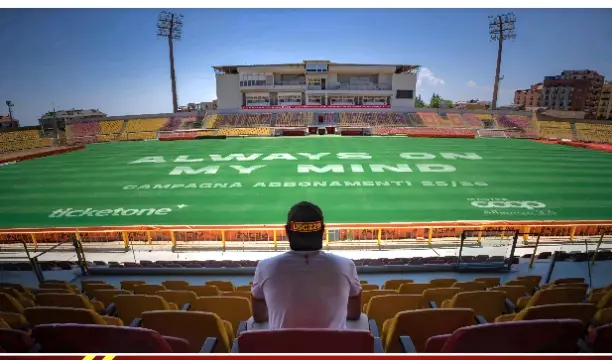 US Catanzaro Calcio, al via la Campagna Abbonamenti 2025/2026: “Always On My Mind”