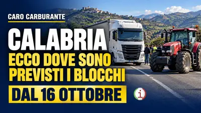 Caro carburante, la Calabria si prepara alla protesta ecco dove sono previsti i blocchi dal 16 ottobre