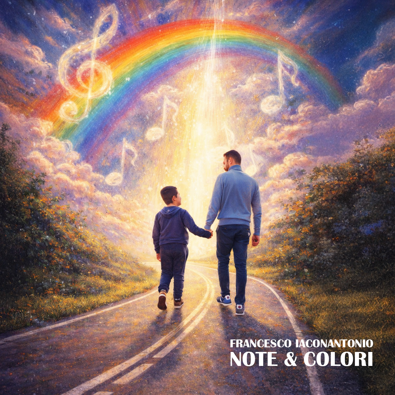 USCITA NUOVO SINGOLO FRANCESCO IACONANTONIO "Note & Colori" canzone dedicata al figlio Vincenzo in uscita il 26 luglio 2026