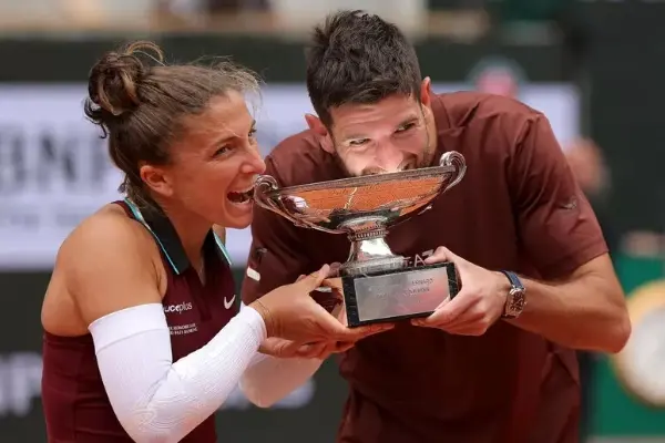 Roland Garros: trionfo azzurro nel doppio misto, Errani e Vavassori vincono la finale