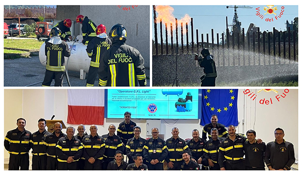 Vigili del Fuoco Calabria, formazione specialistica NBCR: concluso il corso Operatore GPL Light a Lamezia Terme