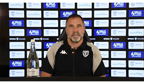 Spezia-Catanzaro, le parole di Mister D’Angelo alla vigilia del match di Serie B
