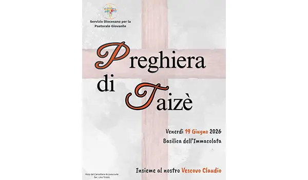 Si conclude oggi a Catanzaro il percorso diocesano della Preghiera di Taizé. Presente l'Arcivescovo Maniago