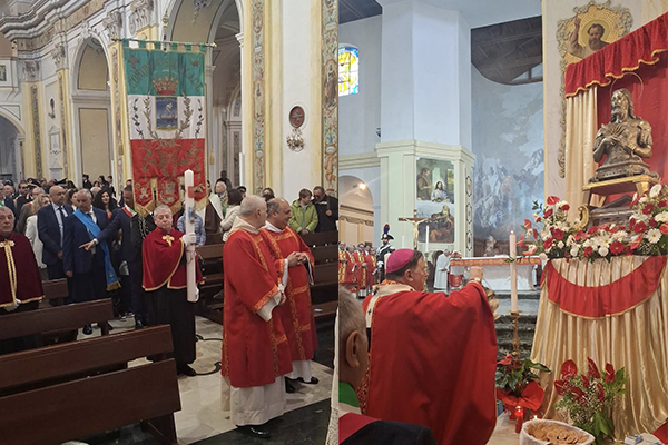 Festa di Sant’Agazio, compatrono della diocesi di Catanzaro-Squillace Maniago: “La fede autentica trasforma la vita e le relazioni”