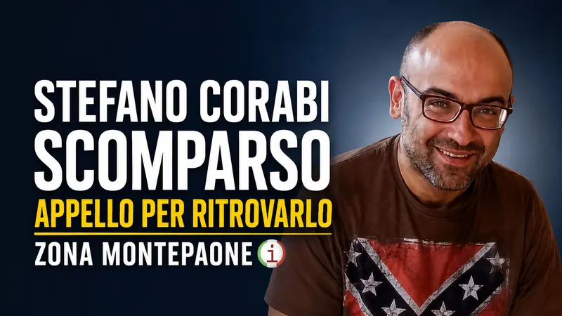 Stefano Corabi scomparso nella zona di Montepaone (CZ) appello per ritrovarlo