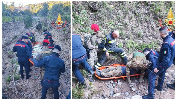 Disperso a Gioiosa Ionica ritrovato all’alba e salvato dai Vvf