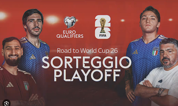 Playoff Mondiali 2026: all’Italia tocca l’Irlanda del Nord