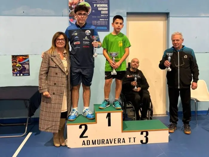 Tennistavolo in Sardegna: cronache pongistiche del 10 gennaio 2026