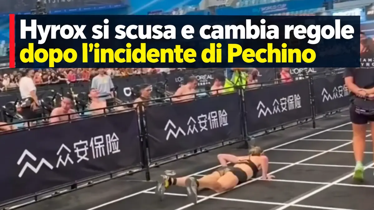 Hyrox si scusa e cambia regole dopo l'incidente di Pechino