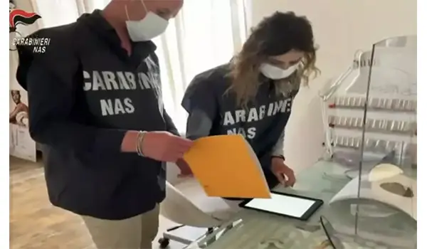 Blitz dei NAS: Medicina estetica abusiva: sequestri e denunce in Lombardia e Calabria