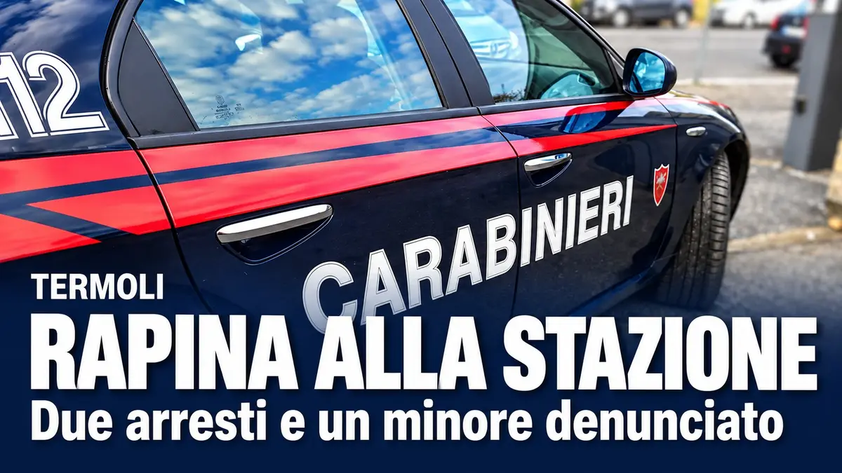 Termoli ragazzo rapinato alla stazione e minacciato con un coltello due giovani in carcere
