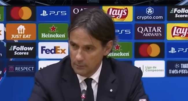 Champions League, Barcellona-Inter 3-3: Inzaghi esalta i suoi, “Orgogliosi di una partita perfetta” (Video)