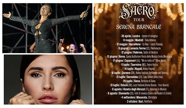 Serena Brancale il 6 giugno al Palalamezia, confermato il primo concerto nel nuovo palasport di Lamezia Terme