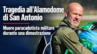 Tragedia all'Alamodome di San Antonio: muore paracadutista militare durante una dimostrazione