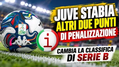 Juve Stabia, altri due punti di penalizzazione: cambia la classifica di Serie B