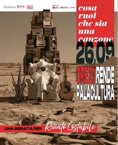 "Cosa vuoi che sia una canzone": a Rende, il ricordo di Renato Costabile