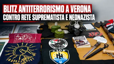 Blitz antiterrorismo a Verona contro rete suprematista e neonazista