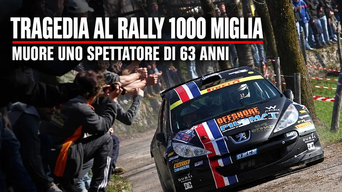 Rally 1000 Miglia, dramma a Bione: spettatore travolto e ucciso durante la gara