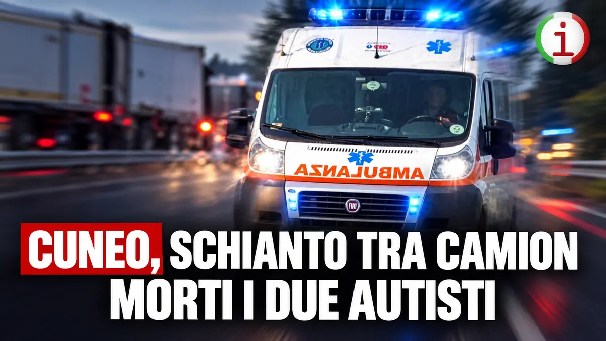 Incidente a Cuneo, scontro tra due camion a Ronchi: morti entrambi gli autisti