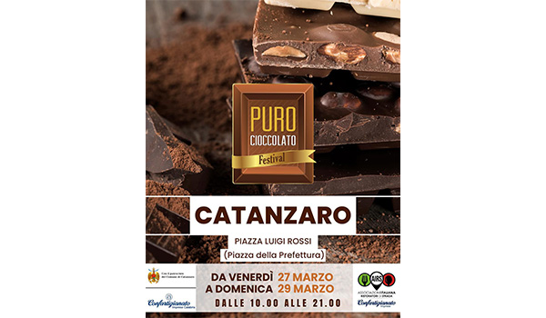 Puro Cioccolato Festival a Catanzaro: tre giorni tra gusto, tradizione e artigianato