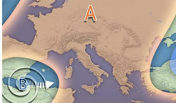 Meteo Italia: anticiclone in rinforzo ma non mancheranno piogge. Le regioni più a rischio nei prossimi giorni