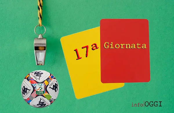 Giudice Sportivo Serie B: dieci squalifiche dopo la 17ª giornata. Programma 18ª giornata