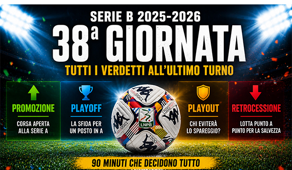 Serie B 38ª giornata decisiva: tutte le combinazioni tra promozione, playoff, playout e salvezza