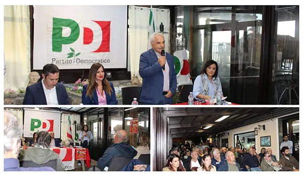 Santa Caterina, grande partecipazione all’iniziativa PD con Iemma, Alecci e il sindaco Severino