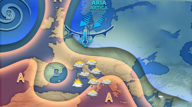 Previsioni Meteo: tra poche ore piogge sparse colpiranno alcune regioni, rischio temporali; i dettagli