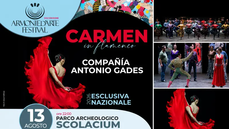 A Scolacium per Armonie d’Arte Festival arriva la Carmen di Antonio Gades, il flamenco che continua a incantare il mondo