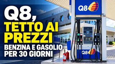Q8 introduce un tetto ai prezzi di benzina e gasolio per 30 giorni