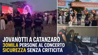 Jovanotti a Catanzaro, 30mila persone al concerto e piano sicurezza senza criticità